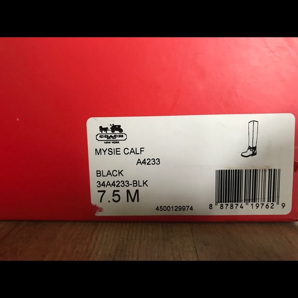 Coach Mysie Calf Boots - Picture 5 of 5